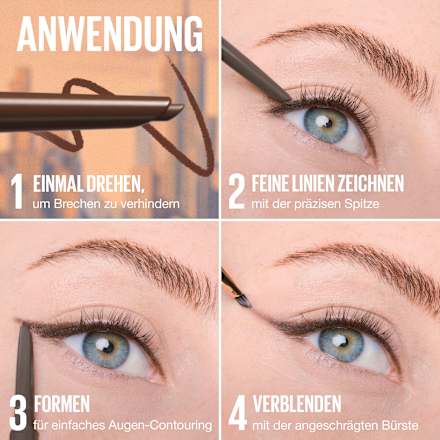 Eyeliner 2in1 Sculpting Stix 16 Black Blur, 1 St