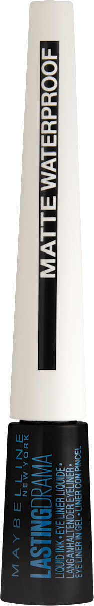 Eyeliner Master Waterproof Matte Black, 2,5 ml