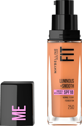 Foundation Fit Me Liquid, LSF 18, 250 Sun Beige, 30 ml MAYBELLINE NEW YORK