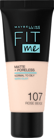 Foundation Fit Me Matte 107 Rose Beige, 30 ml