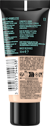 Foundation Fit Me Matte & Poreless 101 True Ivory, 30 ml