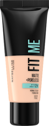 Foundation Fit Me Matte & Poreless 102 Fair Ivory, 30 ml