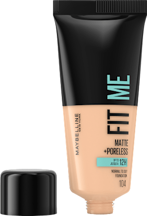 Foundation Fit Me Matte & Poreless 104 Soft Ivory, 30 ml