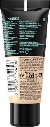 Foundation Fit Me Matte & Poreless 110 Porcelain, 30 ml
