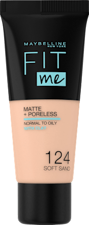 Foundation Fit Me Matte & Poreless 124 Soft Sand, 30 ml