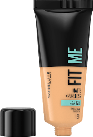 Foundation Fit Me Matte & Poreless 128 Warm Nude, 30 ml