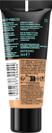 Foundation Fit Me Matte & Poreless 130 Buff Beige, 30 ml