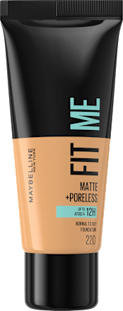 Foundation Fit Me Matte & Poreless 220 Natural Beige, 30 ml