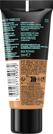Foundation Fit Me Matte & Poreless 330 Toffee, 30 ml