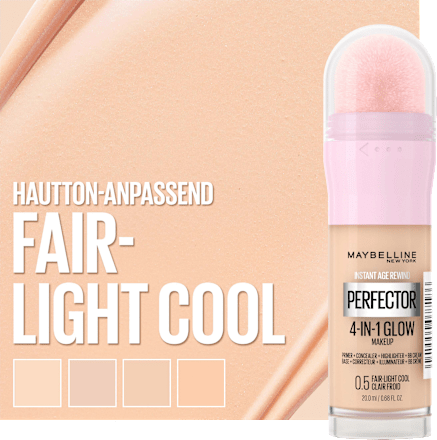 Foundation Instant Perfector Glow 4in1, 0.5 Fair-Light Cool, 20 ml