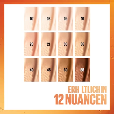 Foundation Super Stay 24h Skin Tint Vitamin C 03, 30 ml MAYBELLINE NEW YORK