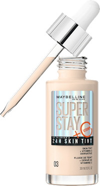 Foundation Super Stay 24h Skin Tint Vitamin C 03, 30 ml MAYBELLINE NEW YORK