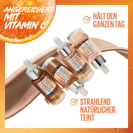 Foundation Super Stay 24h Skin Tint Vitamin C 03, 30 ml MAYBELLINE NEW YORK