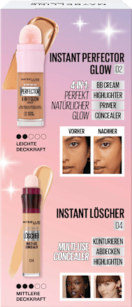 Geschenkset 4-in-1 Instant Perfector Glow 02 Medium & Concealer Instant Anti-Age Löscher 04 Honey 2tlg, 1 St