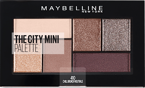Oogschaduwpalet Mini The City 410 Chill Brunch Neutrals, 6 g
