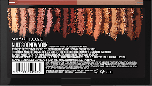 Lidschatten Palette Nudes Of New York, 1 St