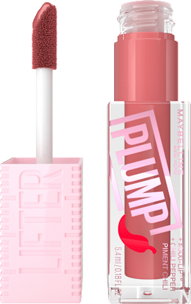 Lipgloss Lifter Plump 005 Peach Fever, 5,4 ml MAYBELLINE NEW YORK