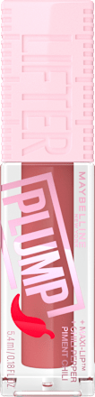 Lipgloss Lifter Plump 005 Peach Fever, 5,4 ml MAYBELLINE NEW YORK