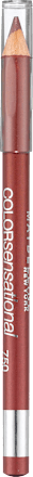 Lipliner Color Sensational 750 Choco Pop, 3,5 ml MAYBELLINE NEW YORK