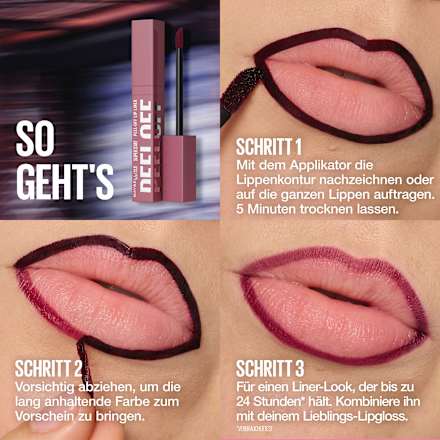 Lipliner Super Stay Peel-Off 004 Sunset, 1 St