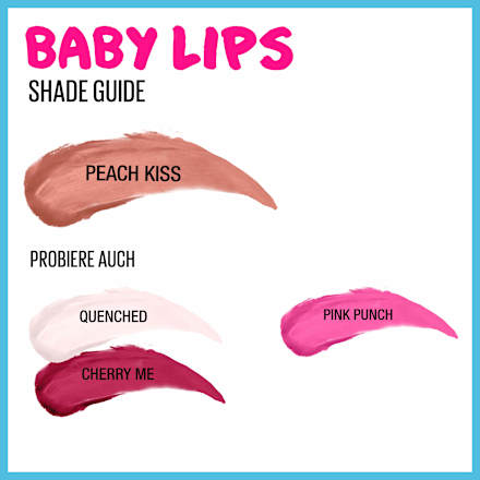 Lippenbalsam Babylips Peach Kiss LSF 20, 4,8 g
