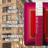 Lippenstift Super Stay Matte Ink 510 Charmer, 5 ml