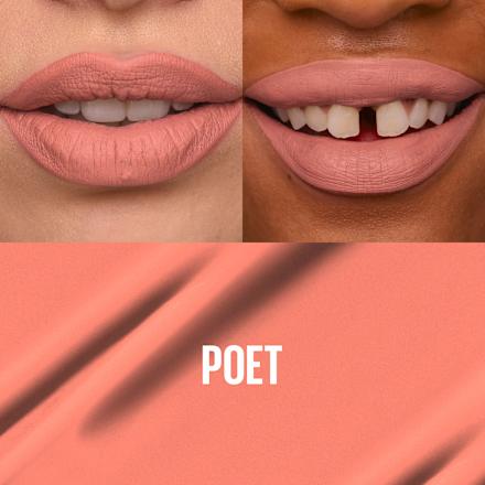 Lippenstift Super Stay Matte Ink 60 Poet, 5 ml