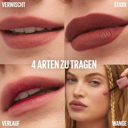 Lipstick Super Stay Teddy Tint 20 Mascara Tear, 5 ml