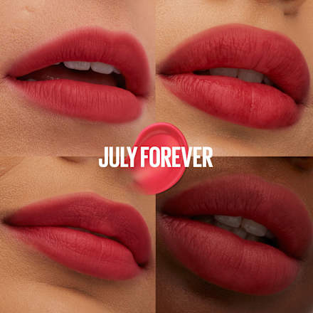 Lippenstift Super Stay Teddy Tint 35 July Forever & Gratis Lipliner Color Sensational 56 Almond Rose, 1 St MAYBELLINE NEW YORK
