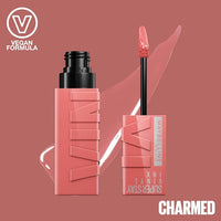 Lippenstift Super Stay Vinyl Ink 100 Charmed, 4,2 ml