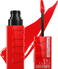 Lippenstift Super Stay Vinyl Ink 25 Red-Hot, 4,2 ml