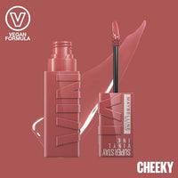 Lippenstift Super Stay Vinyl Ink 35 Cheeky, 4,2 ml