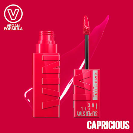 Lippenstift Super Stay Vinyl Ink 45 Capricious, 4,2 ml