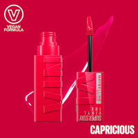 Lippenstift Super Stay Vinyl Ink 45 Capricious, 4,2 ml
