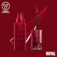 Lippenstift Super Stay Vinyl Ink 55 Royal, 4,2 ml