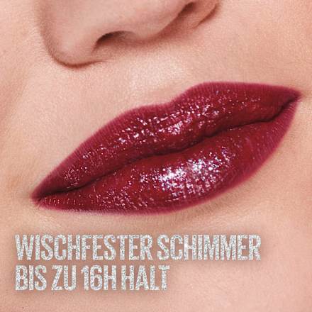 Lippenstift Super Stay Vinyl Ink 902 Garnet Glimmer Edition, 4,2 ml
