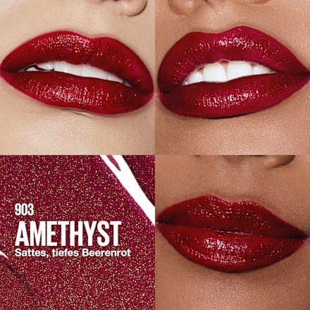 Lippenstift Super Stay Vinyl Ink 903 Amethyst Glimmer Edition, 4,2 ml