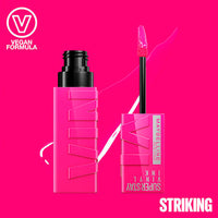 Lippenstift Super Stay Vinyl Ink Pink 150 Mashup Striking, 1 St