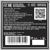 Loses Puder Fit Me Loose Setting 01 Translucent, 15 g