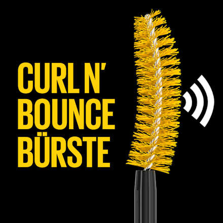 Mascara Curl The Colossal Black Waterproof, 10 ml