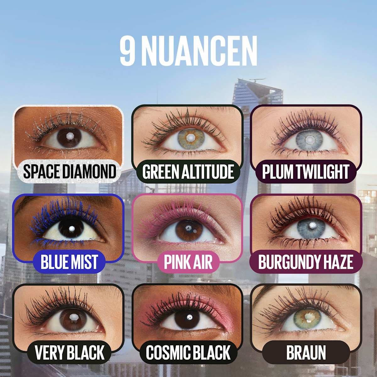 Mascara Lash Sensational Sky High Waterproof Zwart, 6 ml