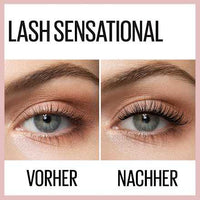 Mascara Lash Sensational Voller-Wimpern-Fächer Waterproof Very Black, 9,5 ml