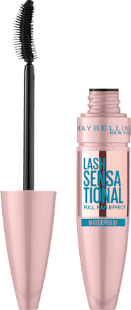 Mascara Lash Sensational Voller-Wimpern-Fächer Waterproof Very Black, 9,5 ml