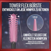 MAYBELLINE NEW YORK Mascara Sky High Silver Chrome, 7,2 ml