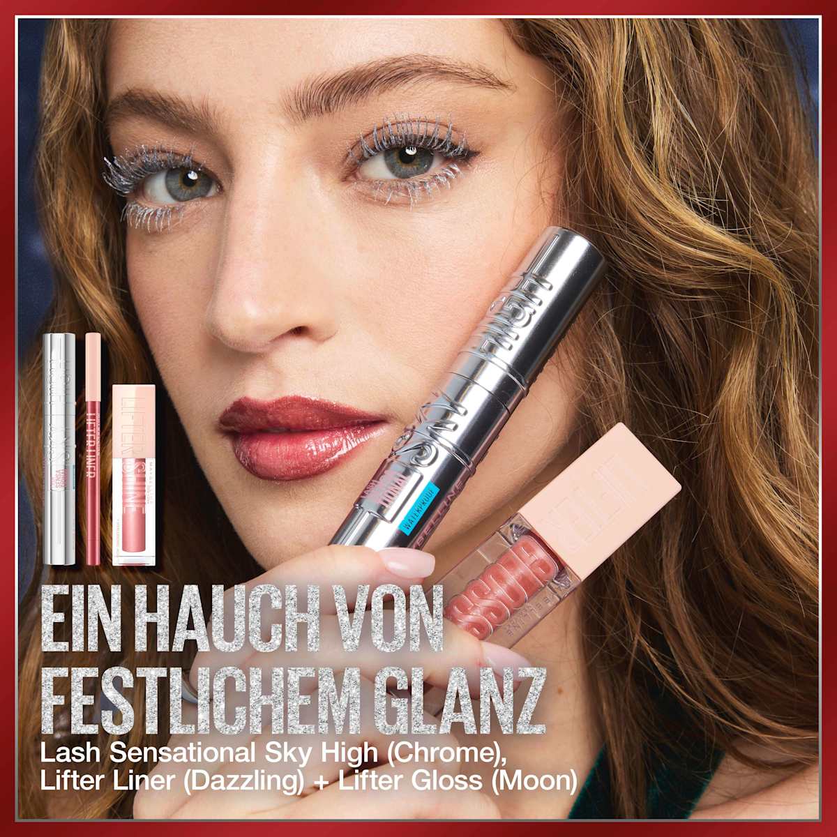 MAYBELLINE NEW YORK Mascara Sky High Silver Chrome, 7,2 ml