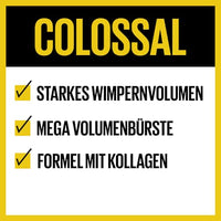 Mascara Volum Express Colossal Waterproof 01 Black, 10 ml