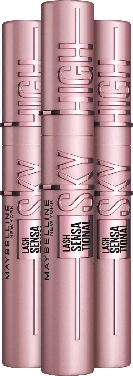 MAYBELLINE NEW YORK Mascaraset Sky High Very Black, 3 tlg, 3 St