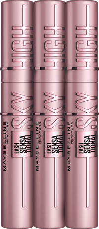 MAYBELLINE NEW YORK Mascaraset Sky High Very Black, 3 tlg, 3 St