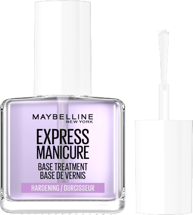 Nagelpflegeset Express Manicure 3-in-1 Strength, Wear & Shine Hardening Base Treatment Nagelhärter Base Coat, 12 ml