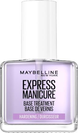 Nagelpflegeset Express Manicure 3-in-1 Strength, Wear & Shine Hardening Base Treatment Nagelhärter Base Coat, 12 ml